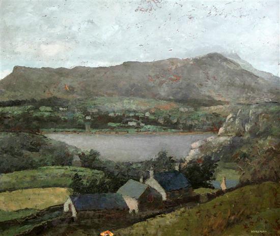 Harold Workman (1897-1975) Talsanau, North Wales, 20 x 24in.